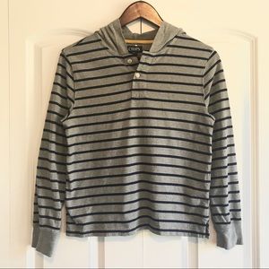 Chaps | Striped Hoodie Tee